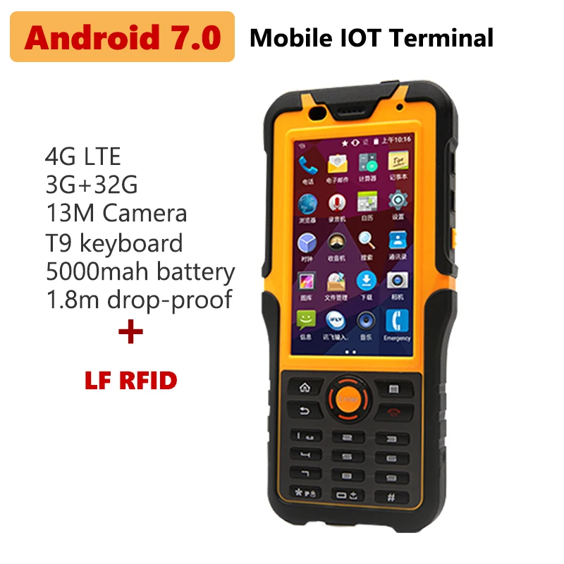 wireless scanner S50V2 Rugged Industrial UHF Reader PDA Android 4G GNSS Optional NFC LF HF UHF RFID Touch Sreen RFID Reader IP67 best scanner Scanners