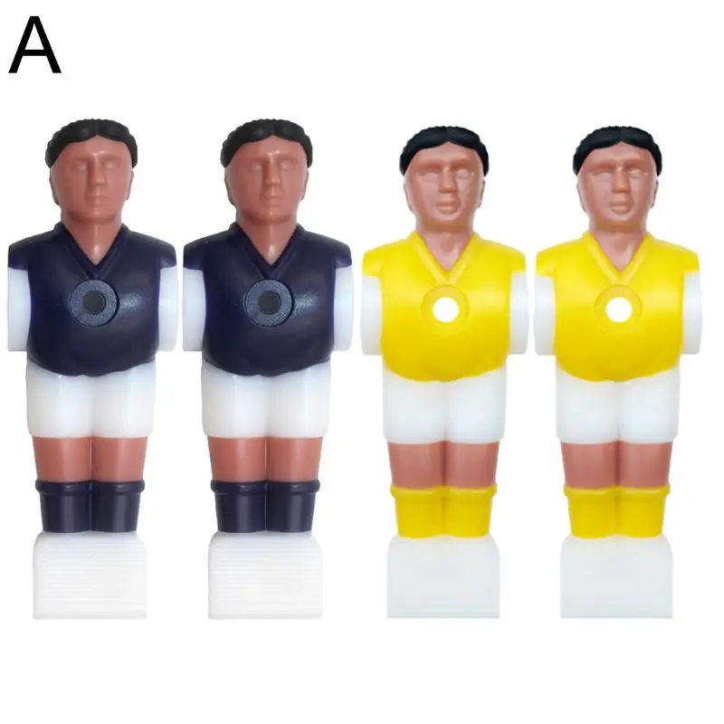 4pcs Foosball Men Replacement Soccer Table Player Football Machine Accessories XXUF