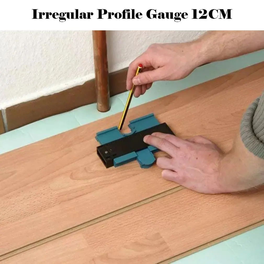 ABS Plastic Stable Irregular Shape Profile Ruler Gauge Durable Measure Irregular Shape Items Irregular Profile Gauge Measur tool