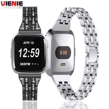 

For Fitbit Versa Smart Watch Bracelet stainless steel strap for fitbit versa 2 band Wrist for fitbit versa2 strap Accessories