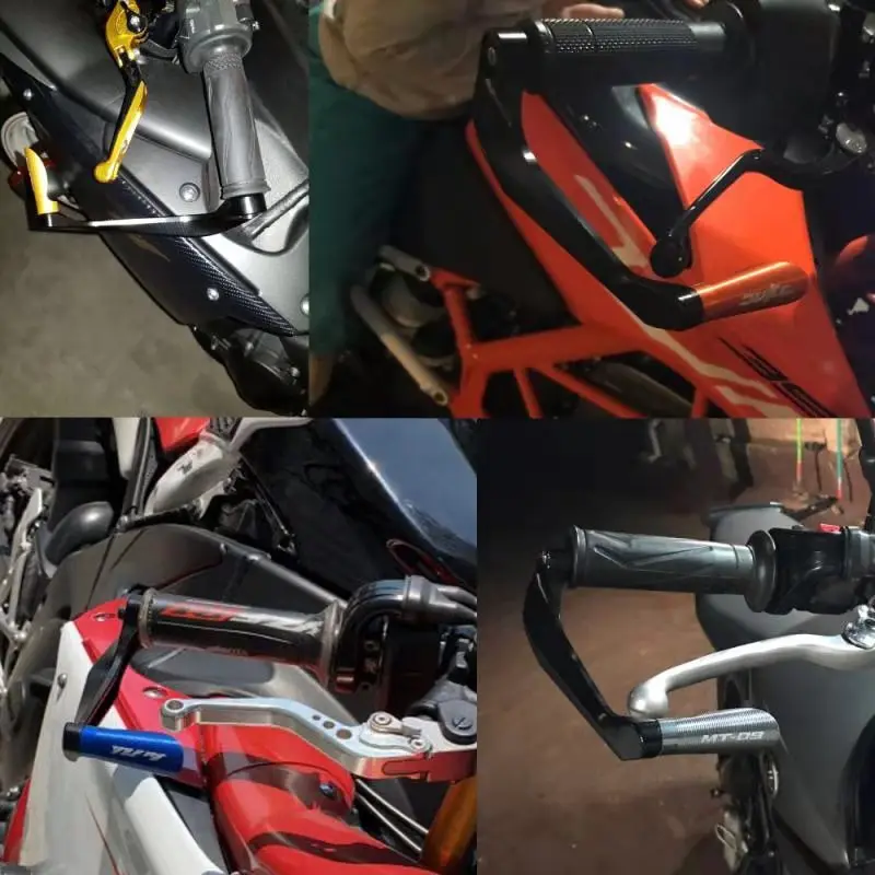 Универсальный мотоцикл CL ЧПУ алюминиевые аксессуары Руль рычаг охранники протектор для Yamaha YZF R1 R3 R6 R15 R25 YZFR125