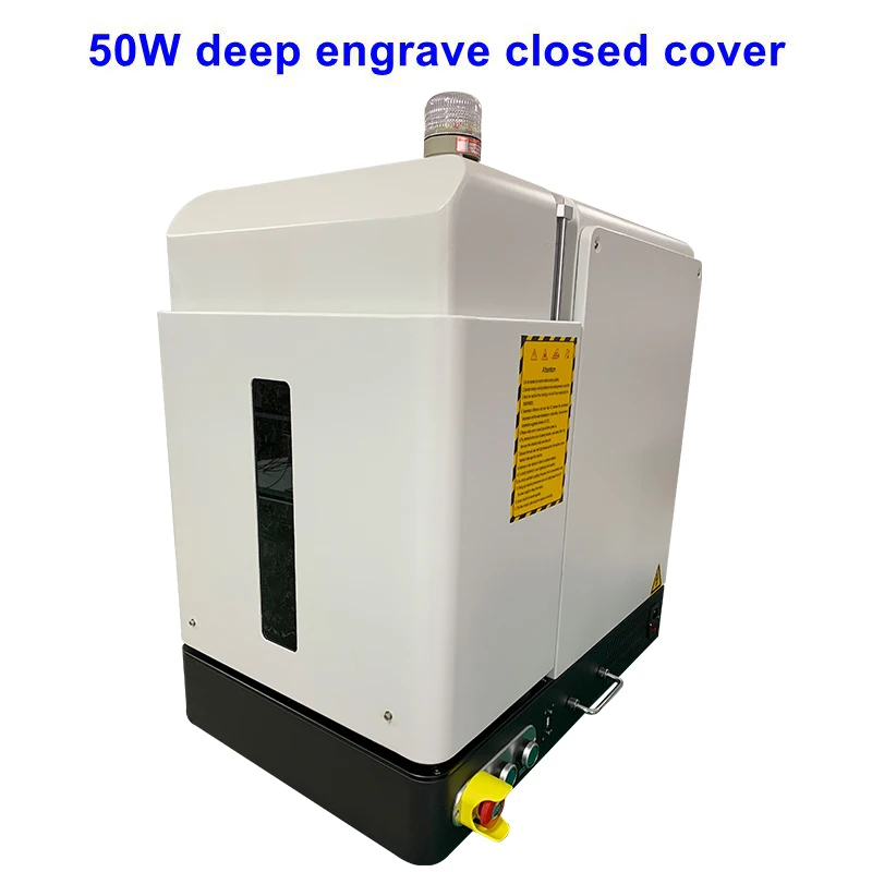 Металлическая машина для лазерной маркировки raycus с автофокусом 20 Вт/полностью