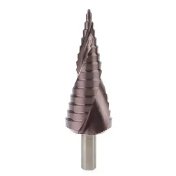 

4-30mm The Pagoda Shape HSS Co M35 Triangle Shank Pagoda Metal Steel Step Drill Bit Hole Drill Cone Drill Bit