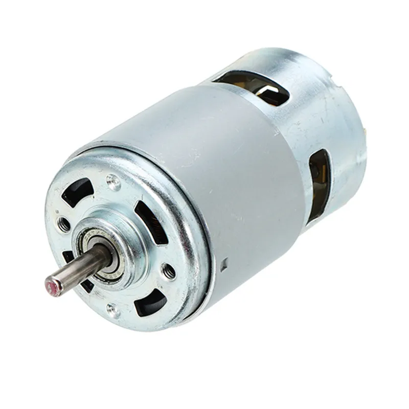 DC 12-24V 775 мотор электродрель с сверлильным патроном DC мотор для полировки бурения резки с JTO сверлильный зажим 4000-8000 об/мин