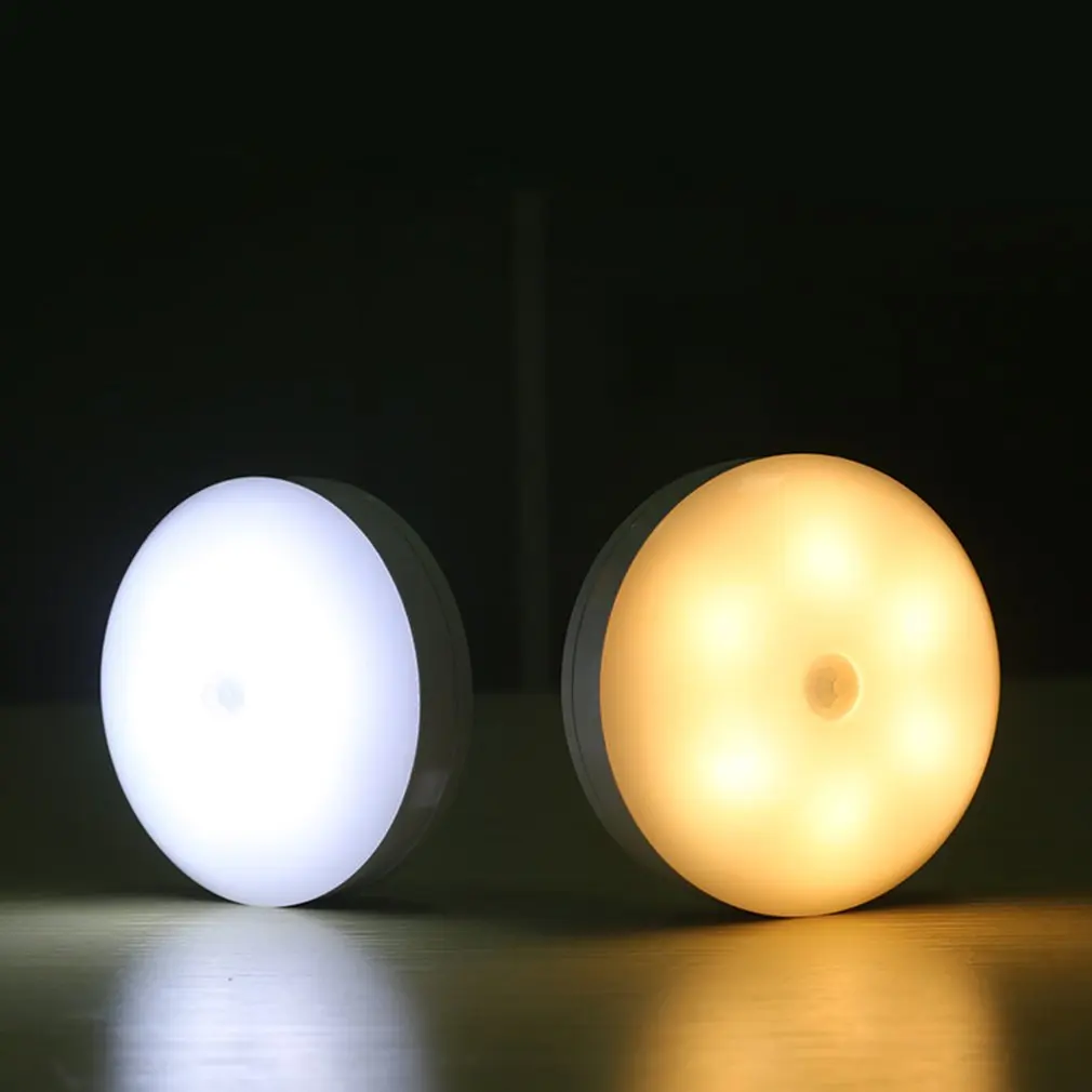 

Creative Corridor Sensor Light Bedside Atmosphere Light Night Light Kitchen Cabinet Lamp Human Body Infrared Sensor Light