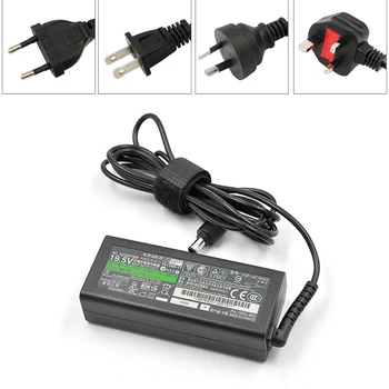 

Used Power Charger Plug AC Adapter For Sony Vaio 19.5V 3.3A VGP-AC19V43