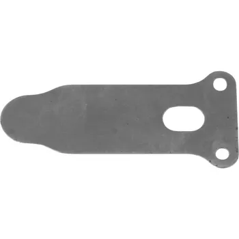 

Valve plate compressor "tongue"