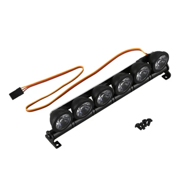 

6 LED Bright LED Light Lamp Bar Set for 1/10 RC Crawler TRX-4 SCX10 90046 Wraith D90