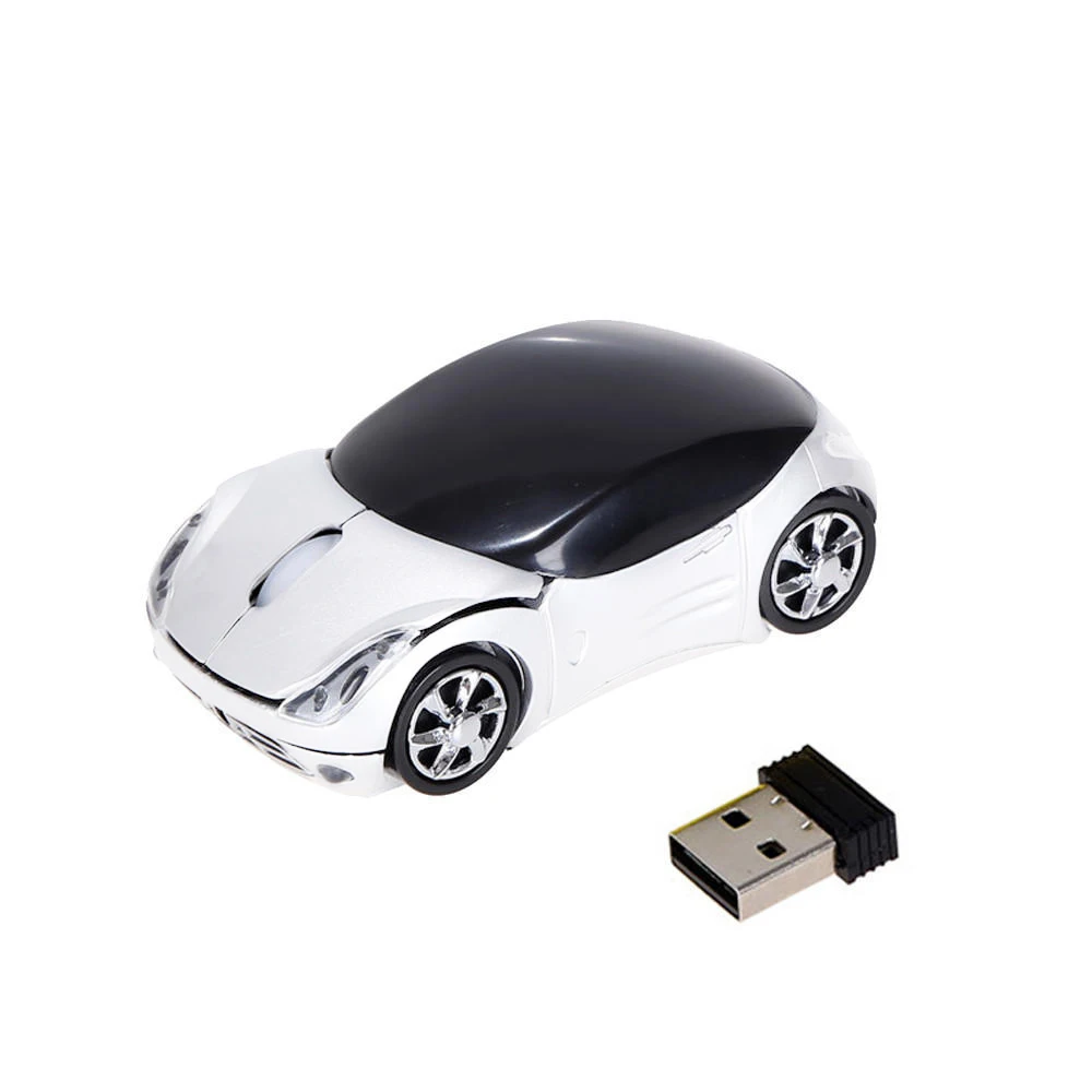 White 2,4 ГГц Беспроводная офисная мышь 1600 dpi USB 3 кнопки игровая деловая оптическая мышь компьютерная периферийная мышь для ПК ноутбука - Color: White