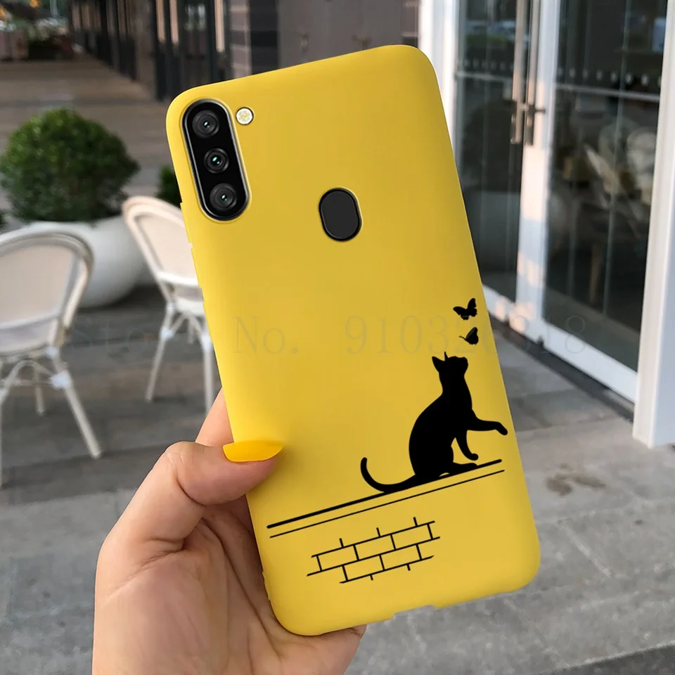 Shockproof Cartoon Silicone Phone Case For Samsung Galaxy A11 A 11 SM-A115F/DS 6.4