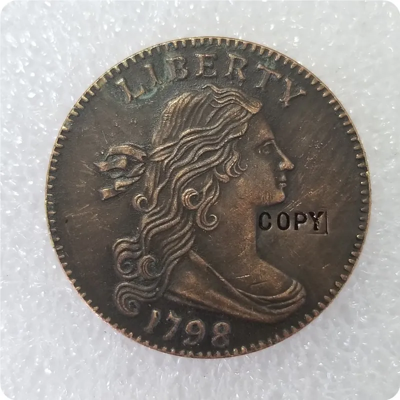 1796-1807 фригийский колпак Большой цент имитация монеты