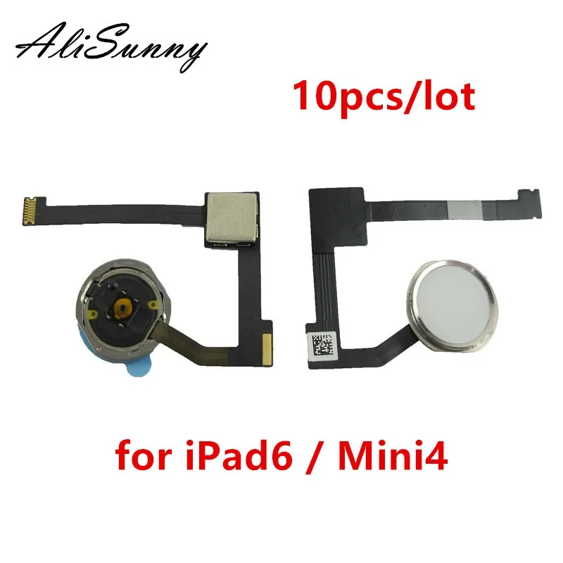 

AliSunny 10pcs Home Button Flex Cable for iPad 6 Air 2 ipad Mini 4 Menu Sensor Replacement Parts