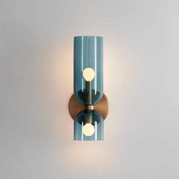 

Bedroom Beside Wall Lamp Nordic Nordic Modern Simple Personality Creative Pendent Lights Walk Way Stairs Wall Lighting Fixtures