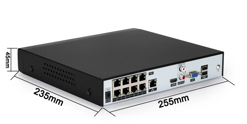 8MP IP Camera Remote Control Hi3536C Xmeye H.265+ 8mp 4K 8CH 8 Channel 48V POE Onvif CCTV NVR picture 01