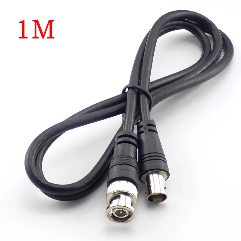 1M BNC Male to Female Plug CCTV Extension Coaxial Line Cable Connector Adapter for Camera Accessories Home Security | Обустройство