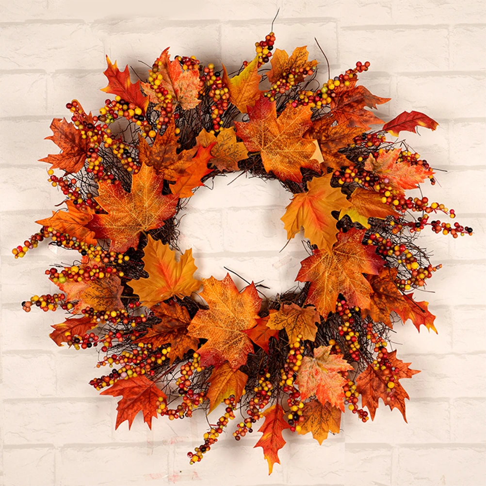 Natal Thanksgiving Garland Musim Gugur Simulasi Maple Daun Pintu Karangan  Bunga Gantung Dekorasi Liburan Liontin Karangan Bunga Untuk Rumah|Karangan  Bunga & Karangan Bunga| - Aliexpress