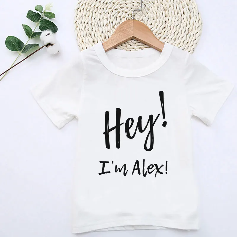 Vogue Happy Mother's Day Harajuku Cute Print Girls Shirts Summer White Clothes T-shirt Kids Harajuku Funny Boys T Shirts Kawaii - Цвет: 3714