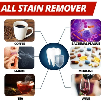 Stain Removal Soda Toothpaste Whitening Teeth Oral Hygiene Dental Care Passion Fruit Blueberry Gums Press