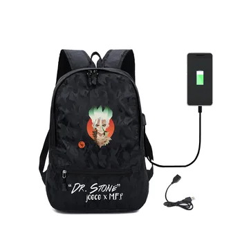 

Anime Dr. Stone Backpack Dr.stone Bags Dr Stone Bag Bags School Kids Students Children Casual Mochila Bag Girls Boys Cavas