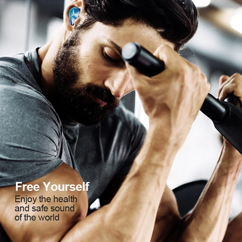 S15 Wireless Bluetooth Headset TWS Binaural Mini Headset Sports press contact LED Display Bluetooth 5 0 Headset