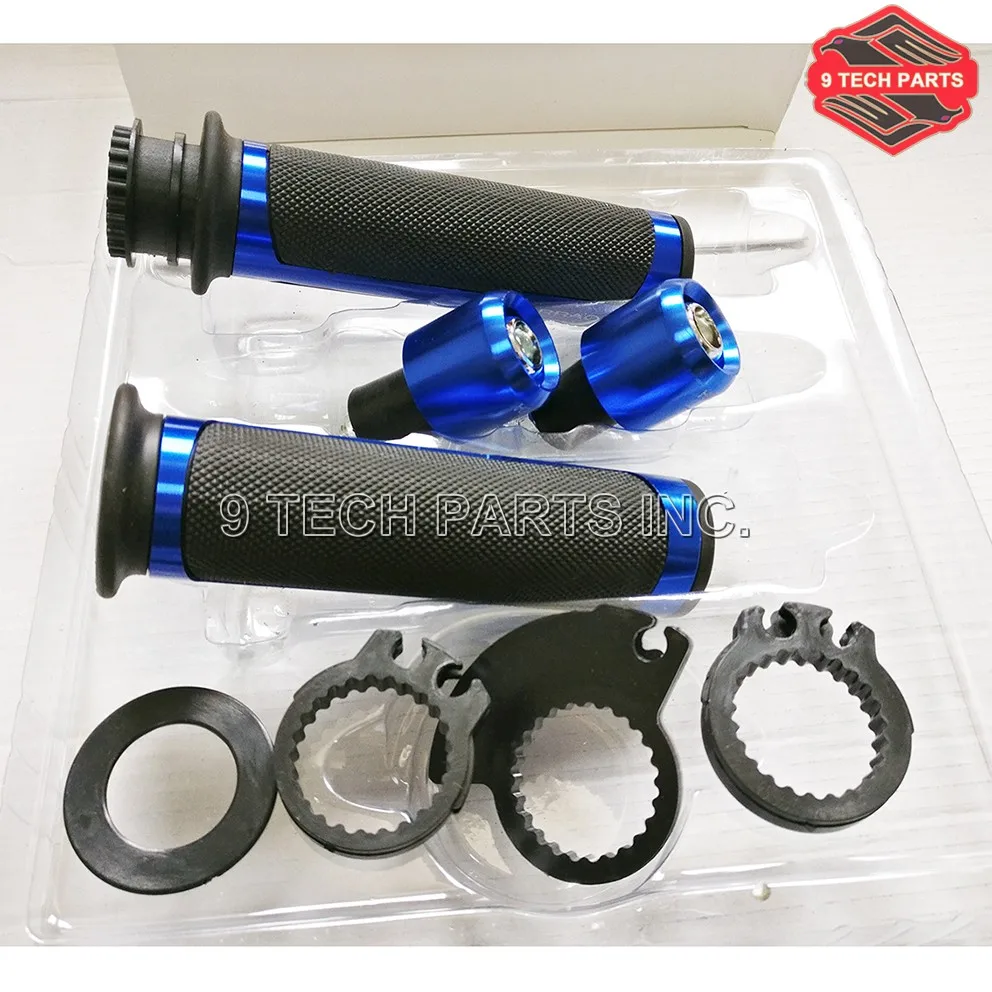 CNC 7/8 ''мотоциклетные ручные колпачки/ручки руля Комплект универсальных 22 мм