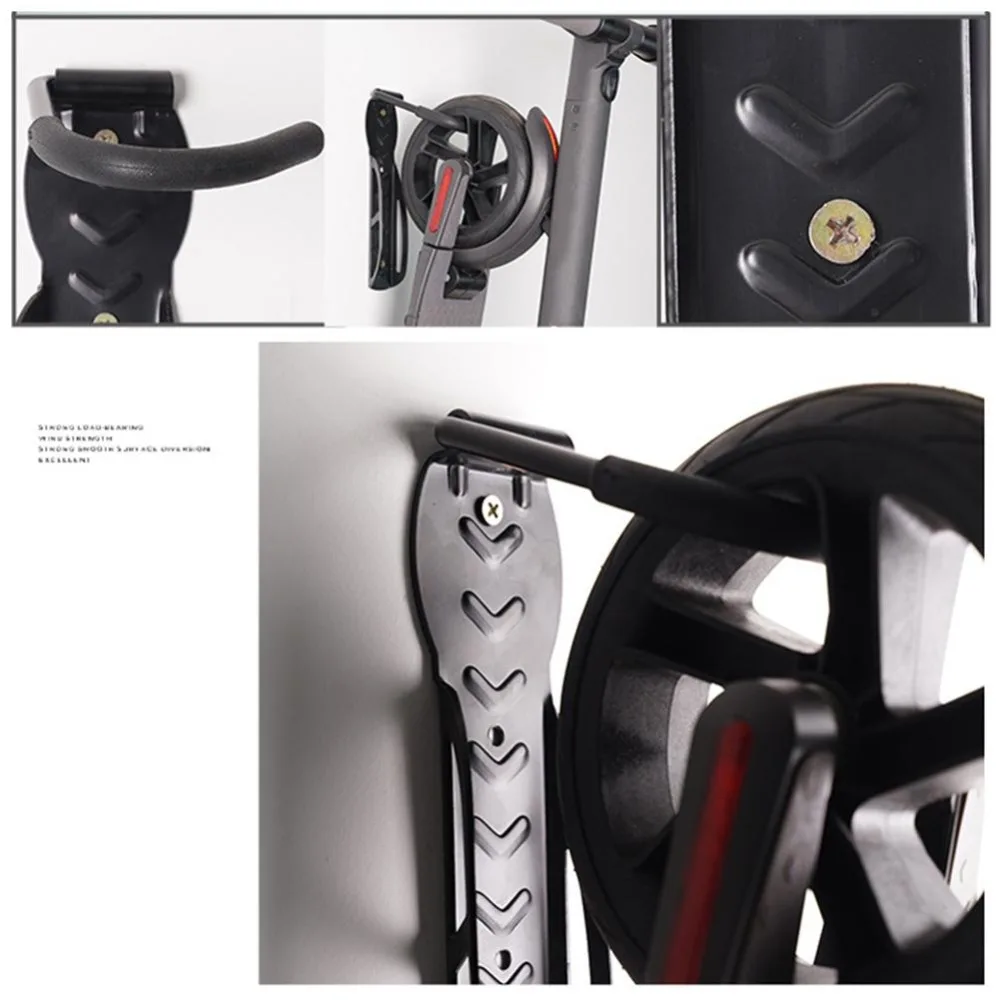 For-Xiaomi-M365-Electric-Scooter-Wall-Holder-Hanger-Stand-Mounted-Hanging-Rack-Storage-Hook-Scooter-Skateboard (3)