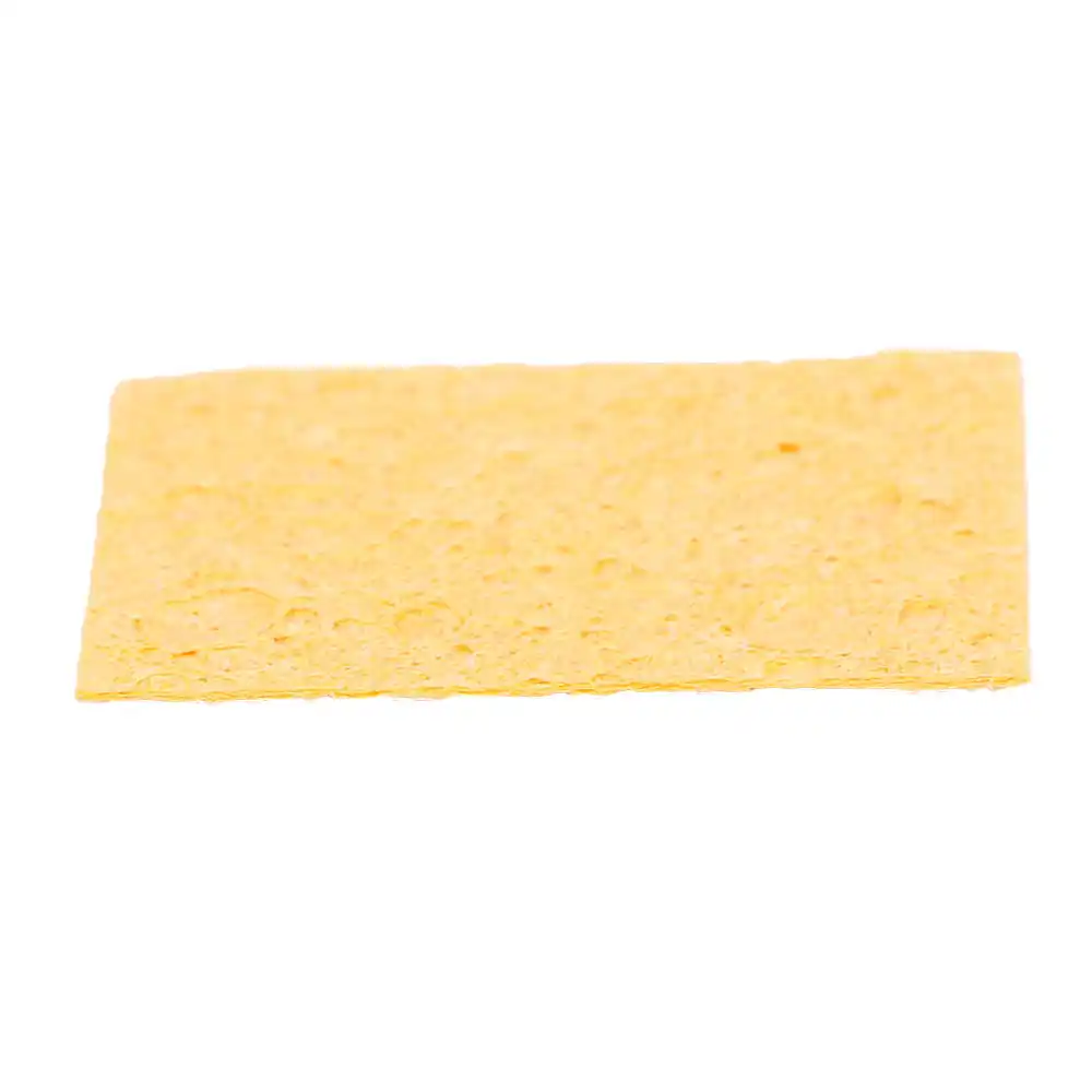 10Pcs Yellow Cleaning Sponge Cleaner fr Enduring Electric Welding Soldering Iron