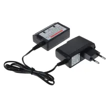11.1V 3S Battery Balance Charger Adapter for Cheerson CX-20 XK X380 X380A X380B X380C Feilun FT012 RC Boat and 11.1V Li Battery