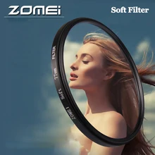 ZOMEi эффектный портретный фильтр Soft Diffuser фокус фильтр для объектива цифровой зеркальной камеры Nikon Canon sony Камера объектива 52/55/58/62/67/72/77 мм