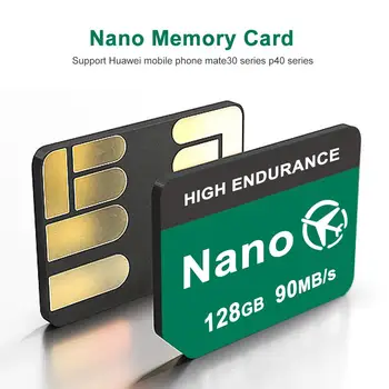 

2020 Newest NM Card Read 90MB/s 128GB Nano Memory Card Apply For Huawei Mate20 Pro Mate20 X 5G P40 P30 P30 Pro Mate30 Mate30Pro