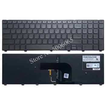 

NEW for Dell Inspiron 17 7000 7737 Laptop Keyboard Backlit SILVER Russian/RU Teclado 0XVK13 MP-13B53SUJ442