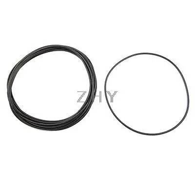 

10 Pcs Black Nitrile Rubber O Ring Grommets Seal 149mm x 155mm x 3mm
