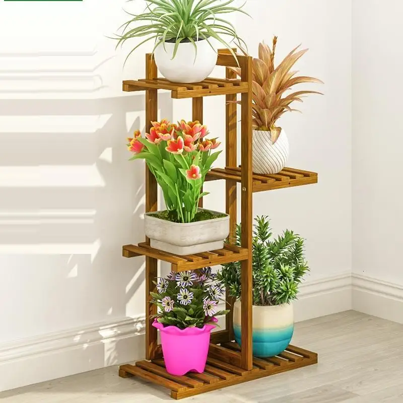 MODEL H Лестница садовые полки для полки Mueble Estante Repisa Para Plantas открытый цветок стойки Stojak Na Kwiaty Dekoration завод Стенд - Цвет: MODEL H