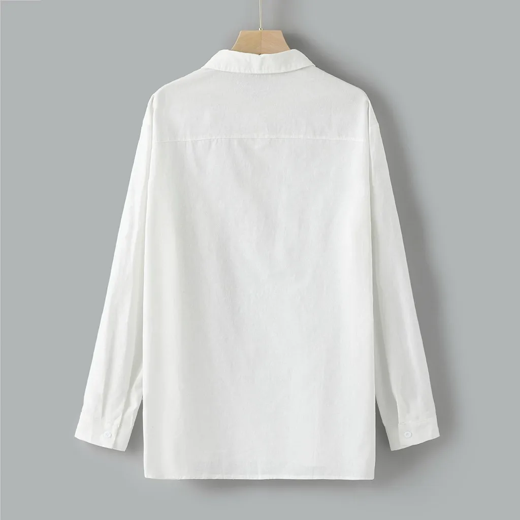 KANCOOLD NEW fashion Mens sweatshirt Autumn Button Vintege Linen and Cotton Long Sleeve Top Blouse sweatshirt dropshipping 725