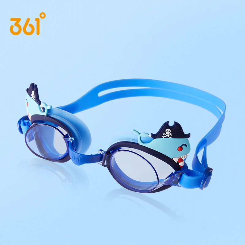 361 детская Плавание очки Анти-туман прозрачные линзы Плавание ming очки для мальчиков и девочек, одежда для детей, Плавание ming очки с чехол для бассейна