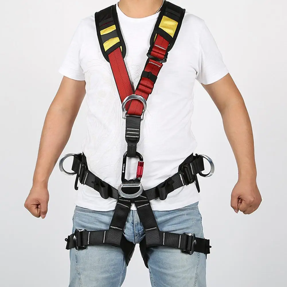 

Outdoor Upper Body Seat Belt Shoulder Protection Strap for Climbing Downhill Rescuing