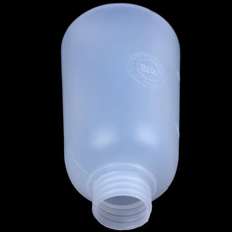 2 Pcs 100ml Red Plastic Tip Nozzle Lubricant Oil Squeeze Bottle Clear White
