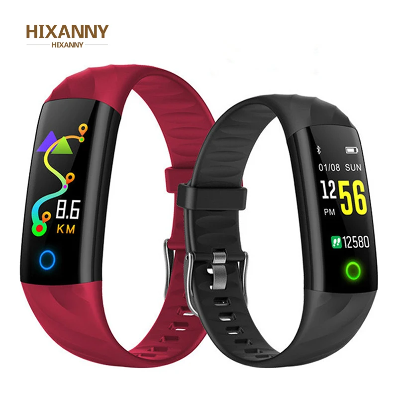  New IP68 Swim Smart Watch Heart Rate/Blood Pressure Monitor Oxygen monitoring Smartwatch Band For I - 4000174067852