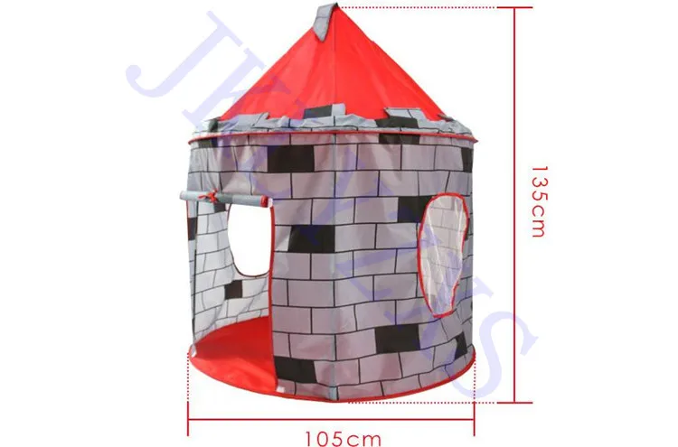 9 Colors Play Tent Portable Foldable Boy Girls Prince Folding Tent Children Boy Castle Play House Kids Gifts Outdoor Toy Tents