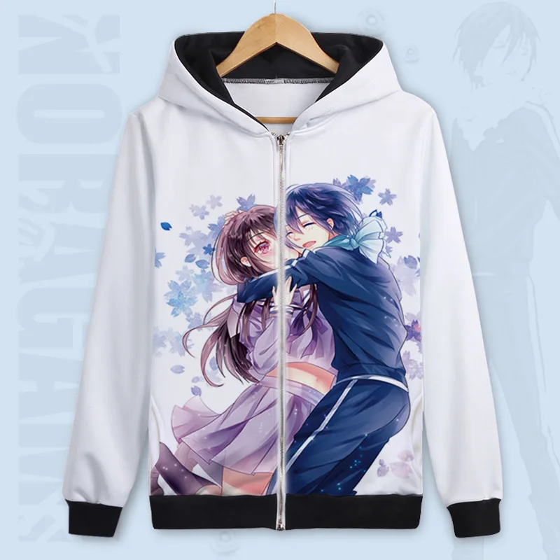 Noragami YATO Iki hijori толстовка с капюшоном, костюм для косплея для мужчин и женщин, модная мультяшная куртка с капюшоном, школьная форма для студентов