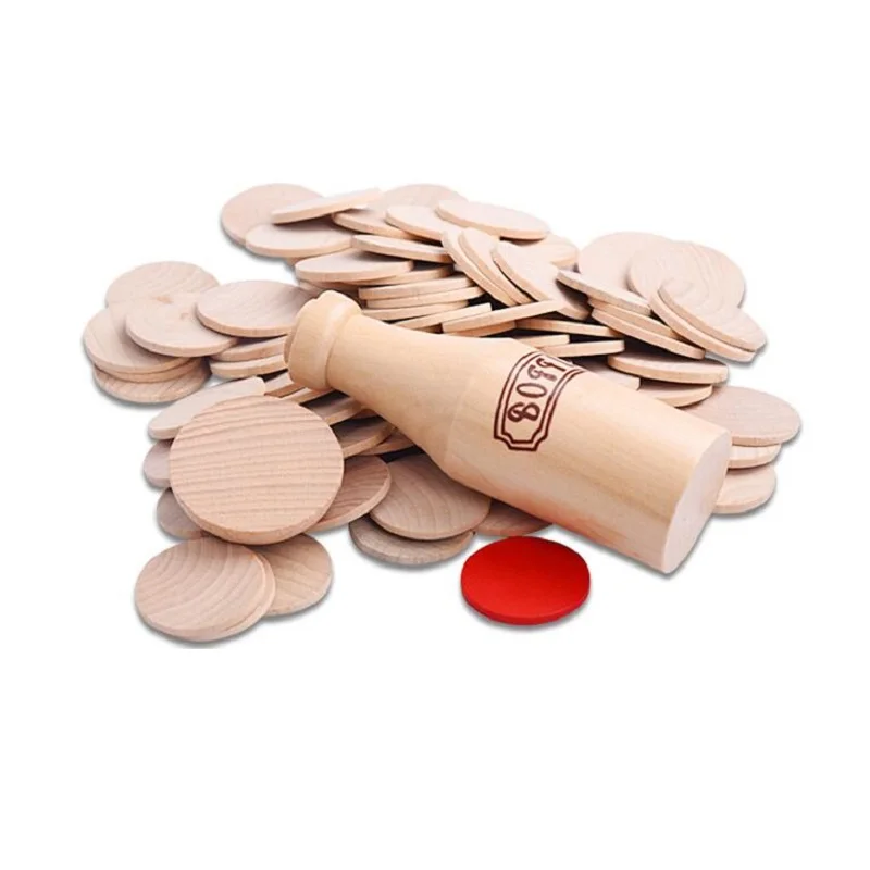 Fly AC Toy - Wooden Toys Bottle Balance Game Toy Funny Family Party Game for Ages 3 and Up 4