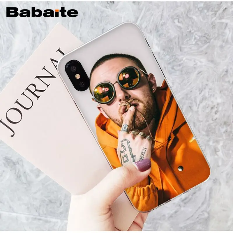 A9 Babaite Macs Miller, прозрачный мягкий чехол для телефона Apple iPhone 11 8 7 6 6S Plus X XS MAX 5 5S SE XR, чехол для мобильного телефона - Цвет: A9