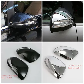 

Lapetus Door Rearview Mirror Protection Cover Trim For Mercedes-Benz V Class V260 W447 2014 - 2018 Chrome / Carbon Fiber Look