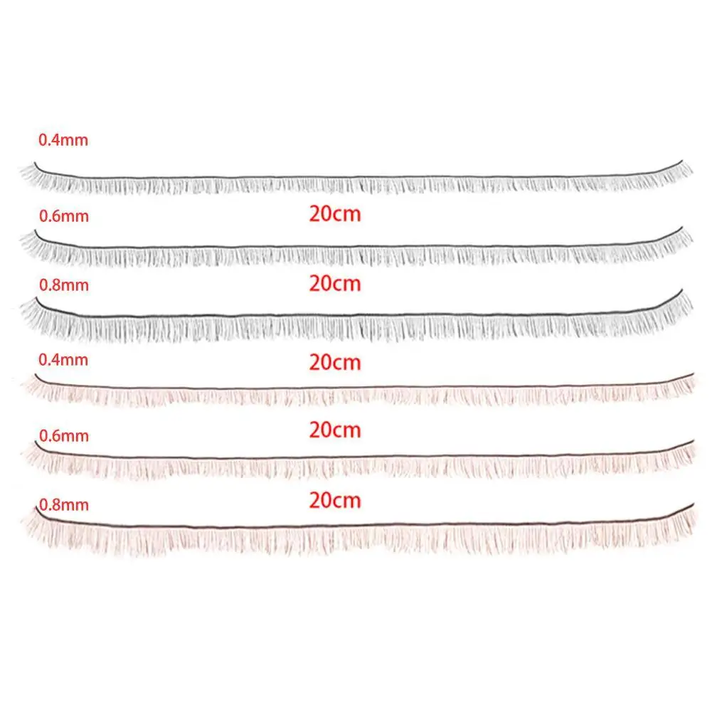 Doll Eyelashes 20cm Artificial Girls Dolls Toys Accessories doll eyelashes doll accessories plush doll accessories
