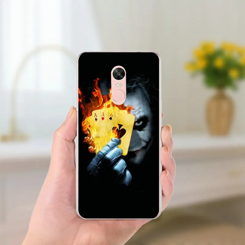 Мягкие чехлы для телефонов Xiaomi mi Red mi 3 3S 4 4A 4X5 5A 6A 7 7A GO K20 9T CC9 Pro Joker Batman The Killing Joke