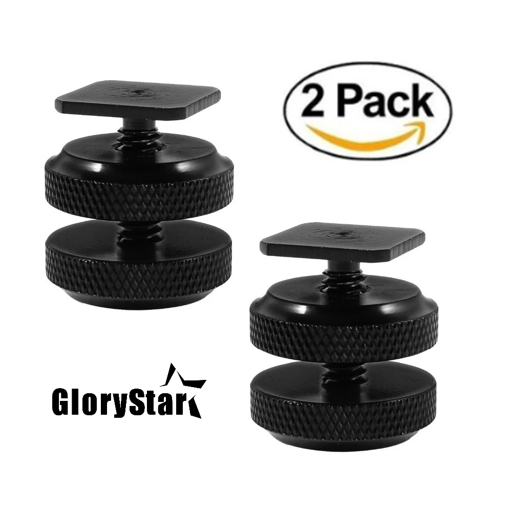 Адаптер Горячий башмак для камеры с креплением на горячий двойными гайками 1/4 &quot