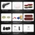 SPTA 3inch Mini Car Polisher 780W/10mm Dual Action Polisher DA Car Polisher Auto Polisher Machine with Sponge Polishing Pads Set