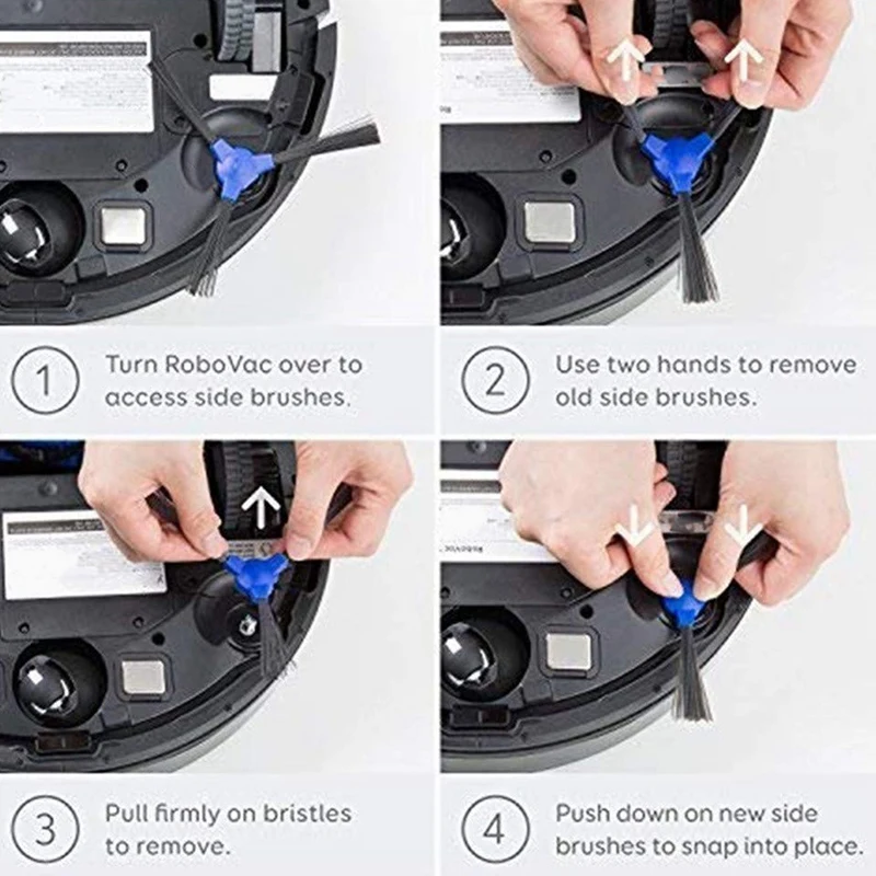 Совместимый для Eufy Robovac сменный комплект для Robovac 11S для Robovac 30 для Robovac 30C для Robovac 15C аксессуар, щетка Filte