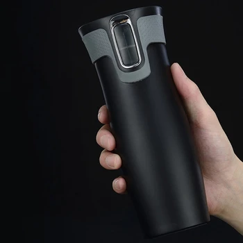 

450Ml 16Oz Vacuum Insulated Stainless Steel Travel Mugs Water Flask Thermal Tea Bottle Auto Cups