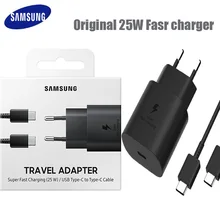 Samsung original 25 w carregador super rápido para samsung galaxy note 10 note10 plus note10 + USB-C carregador de parede de carregamento rápido